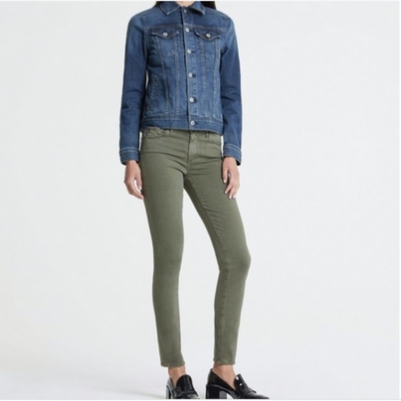 ag jeans green
